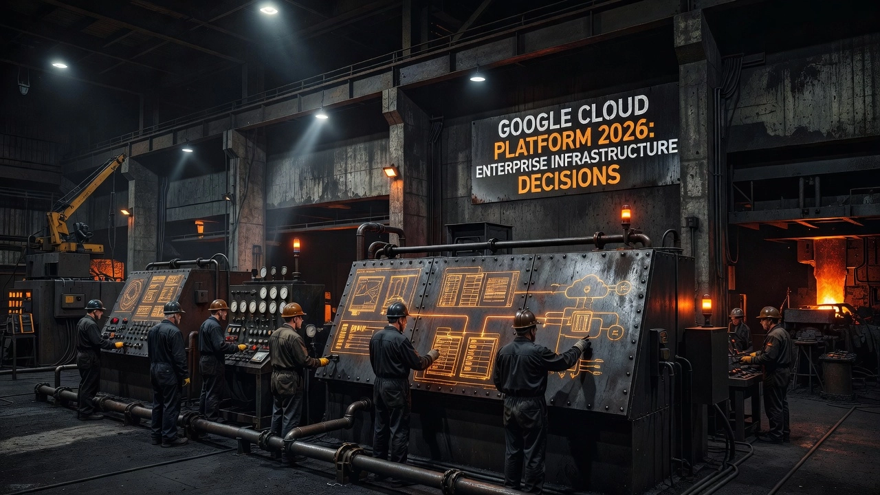 Professional header image for industry analysis: Google Cloud Platform in 2026: What Enterprise Infrastruc...